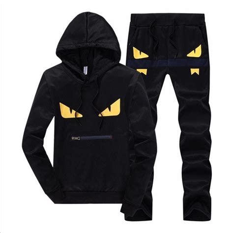 fendi monster eyes tracksuit.